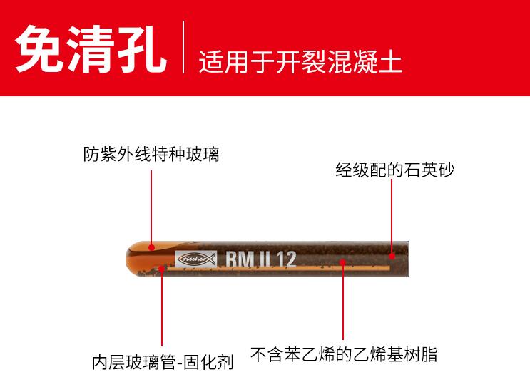 化学锚栓免清孔